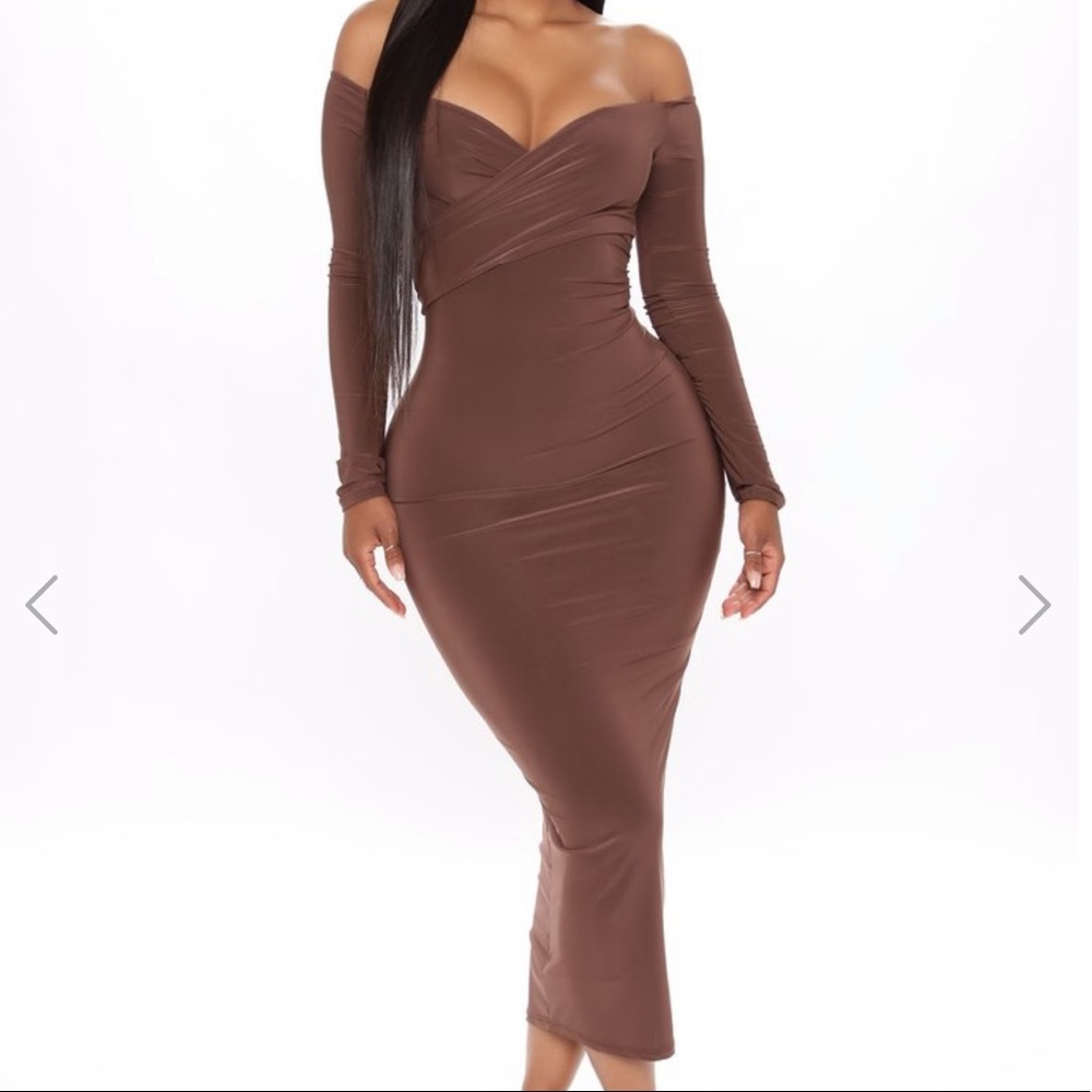 Off the shoulder dress